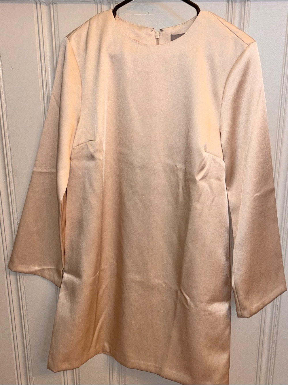 NWT H&M Women’s Medium Ivory Cream shift mini dress